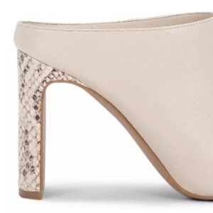 Dolce Vita Kirra Square Toe Leather Mules